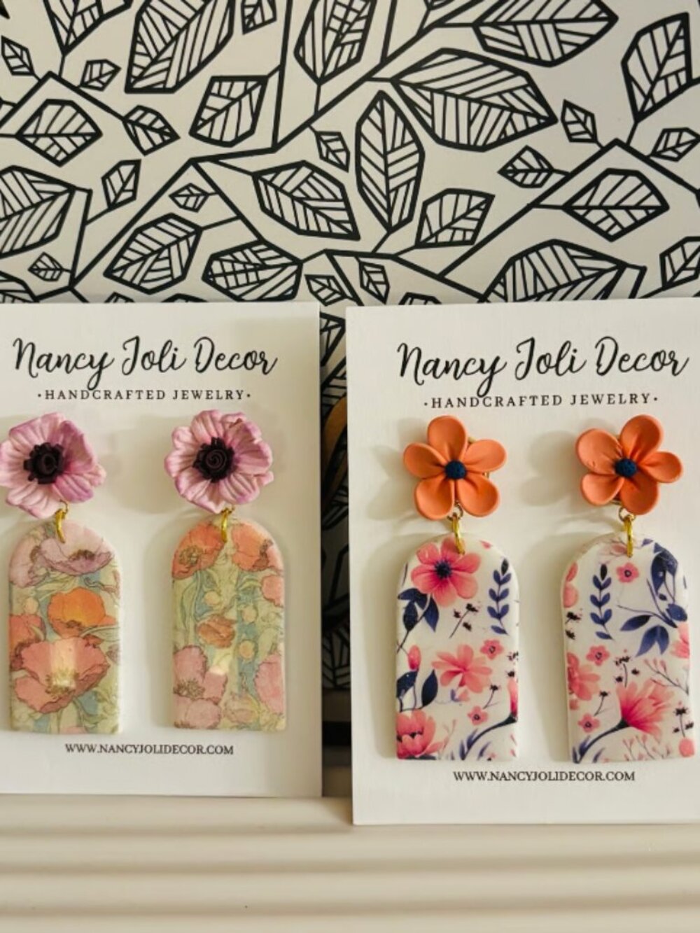 Set of 2 Polymer Clay Earring
